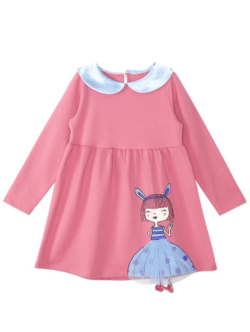 MSHB&G Bunny Rose Pink Girl Dress